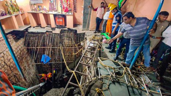 Indore temple step well collapse: Death toll rises to 35, 14 rescued
