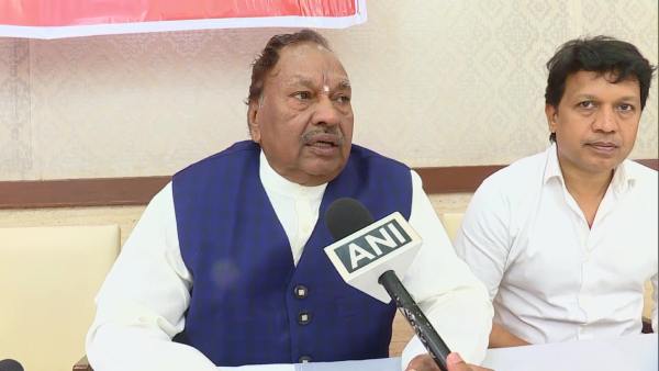 Communal harmony threatened by some Muslims in shivamogga: KS Eshwarappa 