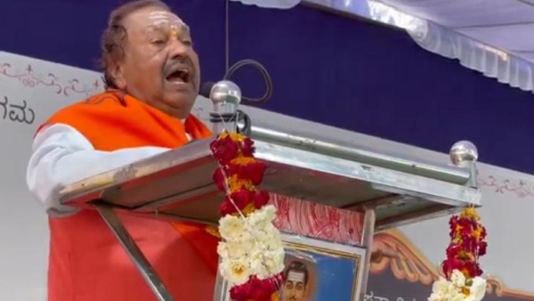 Does Allah hear prayers only if one screams on a Loudspeaker; KS Eshwarappa makes controversial remarks