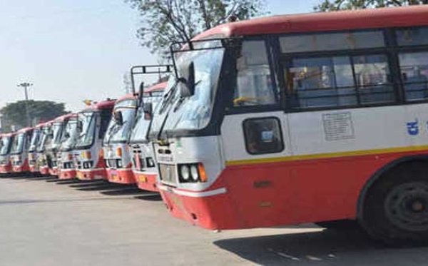 KSRTC Workers Announced Indefinite Strike From March 21 Ahead Of Ugadi KSRTC Workers Announced Indefinite Strike From March 21 Ahead Of Ugadi