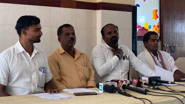 Humiliated for guliga god: Araga Jnanendra should apologize: Kimmane Rathnakar supporters