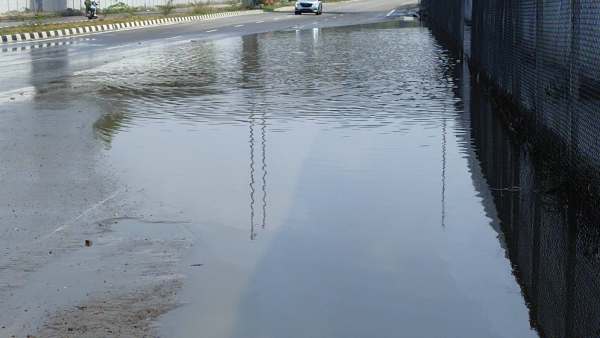 Stretch Of Bengaluru-Mysuru Highway Flooded After Overnight Rain In Ramanagara