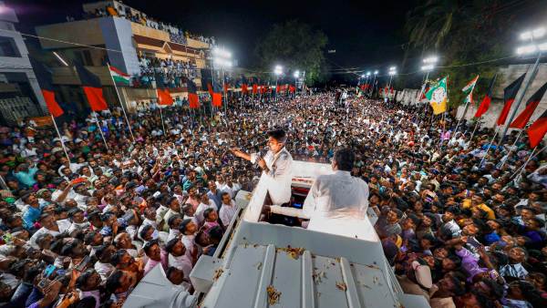 Tamil Nadu bypoll: Congress set to cruise to Erode East win aided by Stalin govt image Tamil Nadu bypoll: Congress set to cruise to Erode East win aided by Stalin govt image