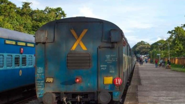 Indian Railways: Why is X letter written on train coach?