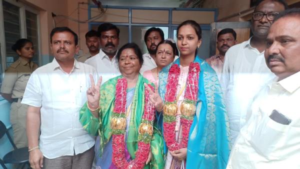 Ballari Municipal youngest Mayor D. Triveni Suri Reaction