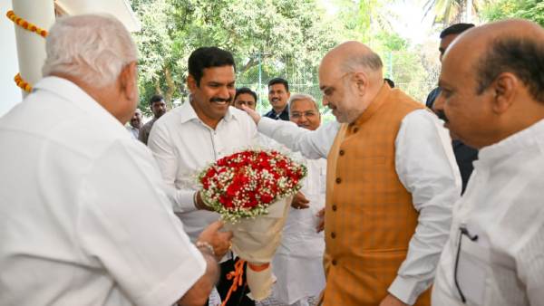 Karnataka Election 2023 : BY Vijayendra gets support from Amit Shah; Gives Taunt to Opposition