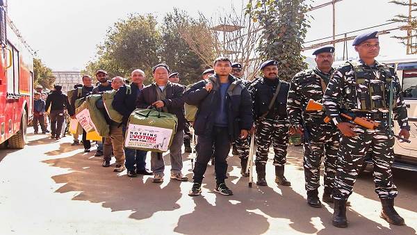 Meghalaya Election Results 2023: Security increased before counting of votes in Meghalaya! Meghalaya Election Results 2023: Security increased before counting of votes in Meghalaya!