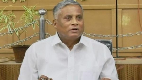 V.somanna outrage against M Rudresh in chamarajanagar