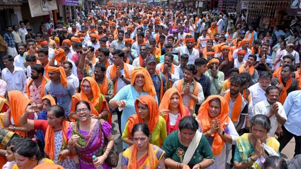 More Than 15,000 Supporters Gather While Arun Kumar Puthila Nomination Filed