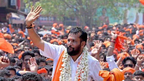 More Than 15,000 Supporters Gather While Arun Kumar Puthila Nomination Filed