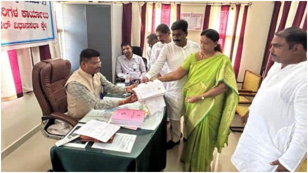 Baburao Chinchansur Request Gurumitkal People To Vote Him From Hospital Bed Baburao Chinchansur Request Gurumitkal People To Vote Him From Hospital Bed