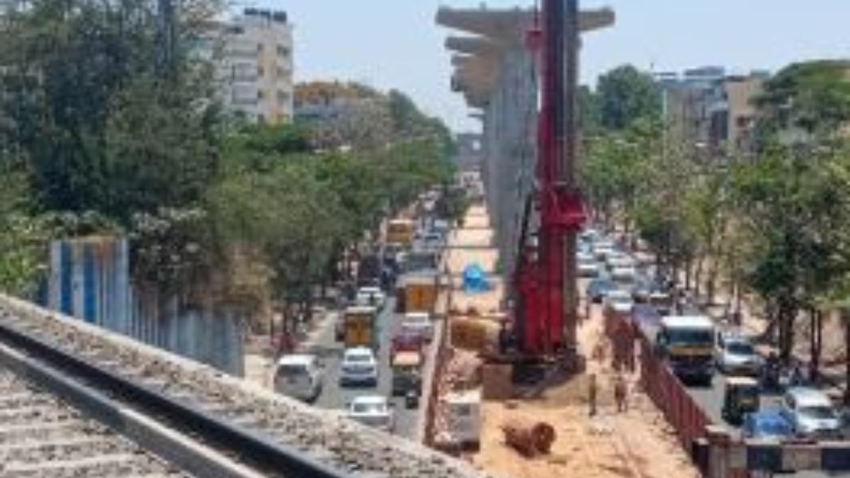 Namma Metro: Metro Line In Doddanekundi Underpass Restart After 6 Months: BMRCL Namma Metro: Metro Line In Doddanekundi Underpass Restart After 6 Months: BMRCL