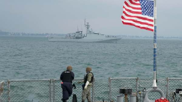 China very much angry on USA over Taiwan strait issue