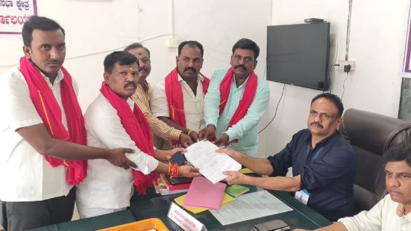 Candidates File Nomination In Chitradurga District