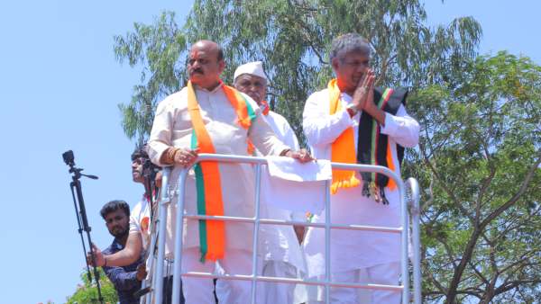 Karnataka Polls: Cm Basavaraj Bommai Fierce Attack Against Congress