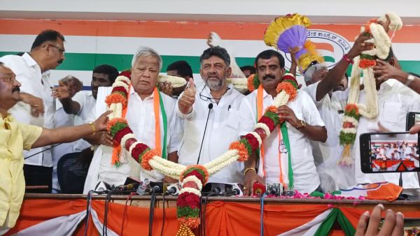 Karnataka Election 2023: DK Shivakumar Brings Previous Term Opposition Candidate To Congress