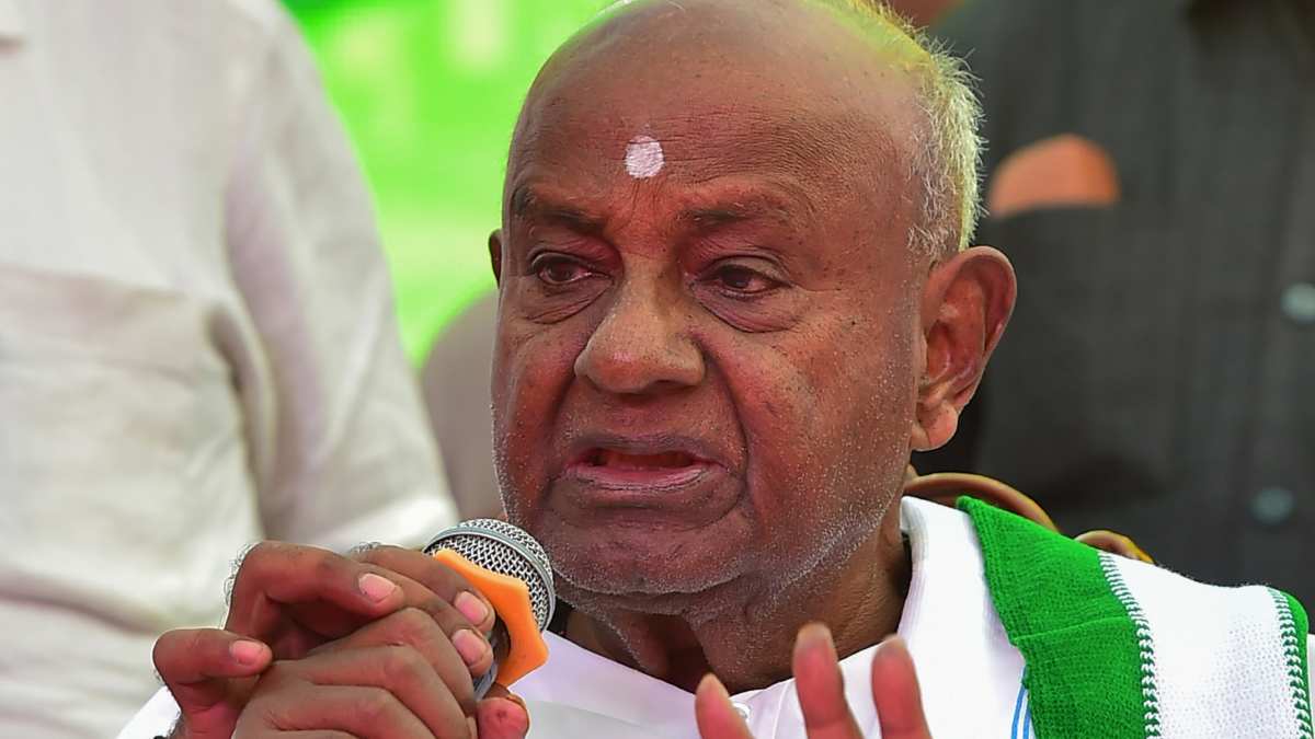 HD Deve Gowda Warns Amit Shah: Dont Underestimate JDS in Karnataka Election