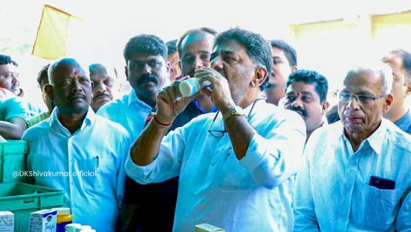 Amul vs Nandini: ‘Kannadigas will never sell thier self respect,’ DK Shivakumar asserts