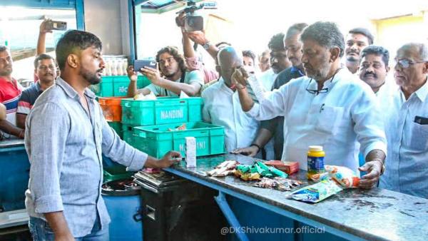 Amul vs Nandini: ‘Kannadigas will never sell thier self respect,’ DK Shivakumar asserts