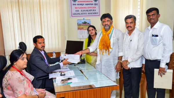 Karnataka Election 2023: congress candidate dk shivakumar nomination verification today