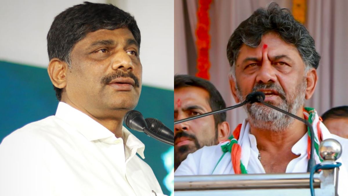 DK Suresh and DK Shivakumar 