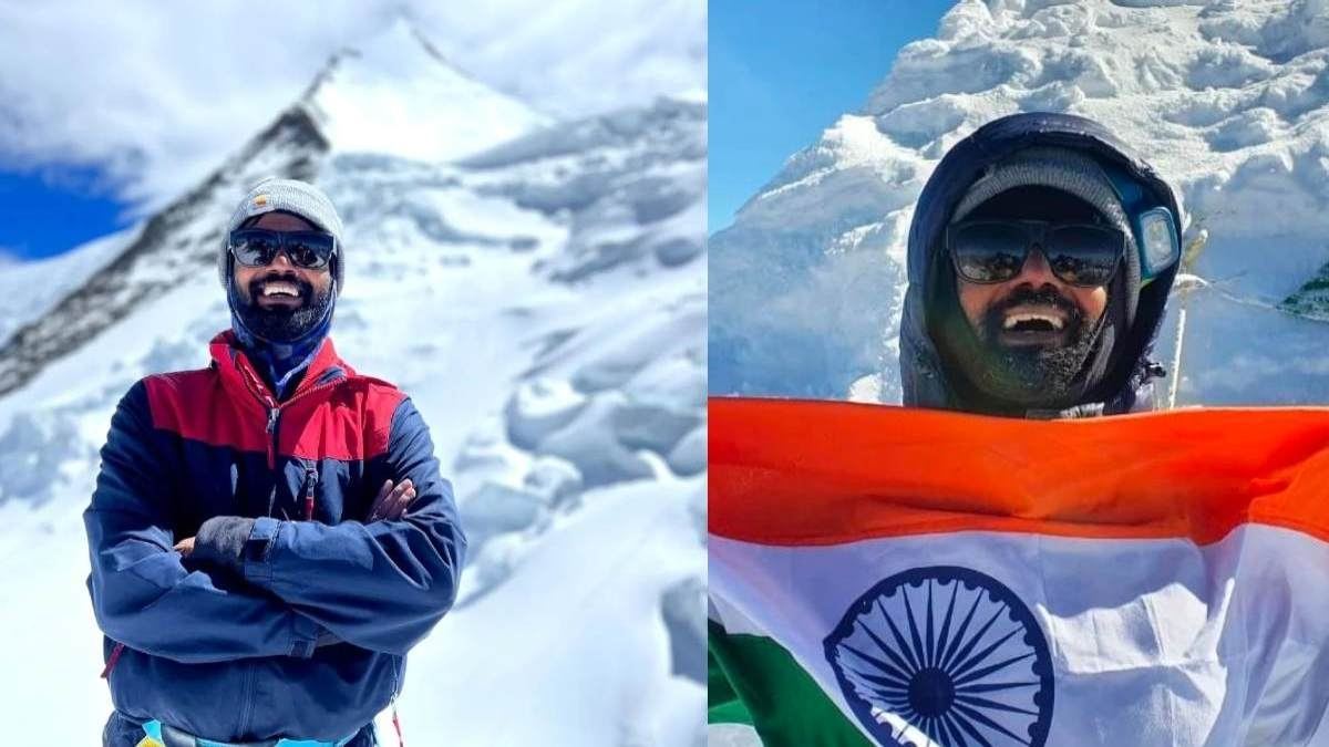 34-year-old Indian mountaineer come back safely from Nepals Annapurna mountain 34-year-old Indian mountaineer come back safely from Nepals Annapurna mountain