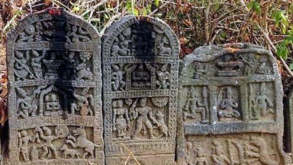 Ancident Tiger Hunting Hero Stones Found In Mandya