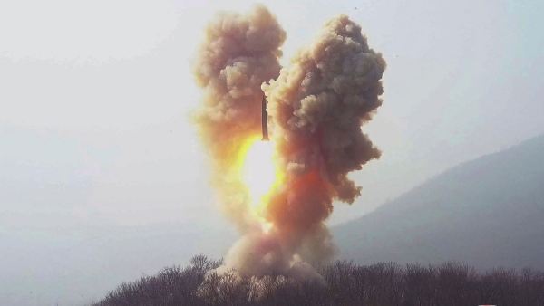 Japan and South Korea started joint military drill with America 