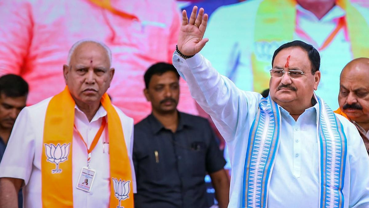 Karnataka Elections: JP Nadda discusses Karnataka candidates list with Bommai, BSY, others