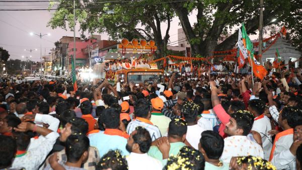 BJP National President JP Nadda Election Campaign In Chikkamagaluru