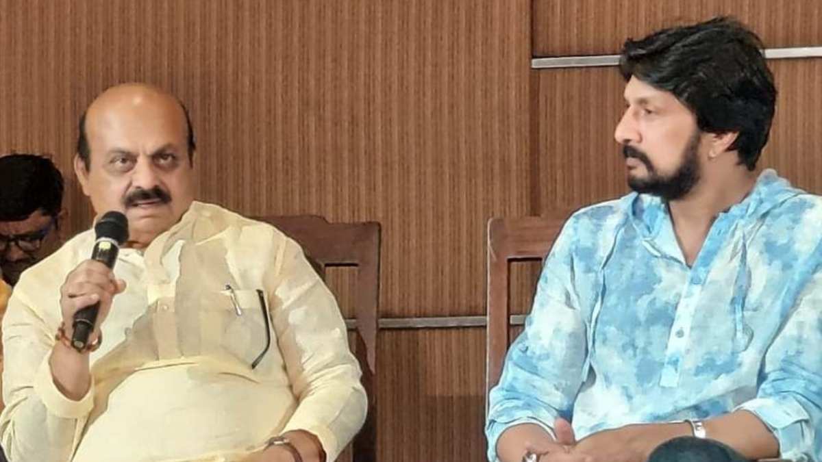 Kiccha Sudeep is campaigning in Davangere, Chitradurga, Bellary today