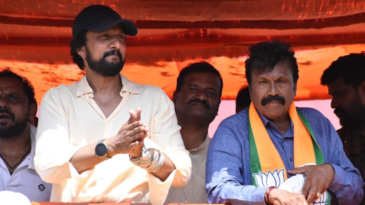 Karnataka assembly elections 2023: Kichcha Sudeep is campaigning for BJP in Dharwad today