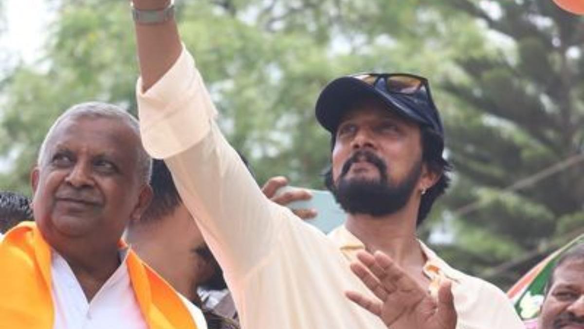 Karnataka assembly elections 2023: Kichcha Sudeep is campaigning for BJP in Dharwad today