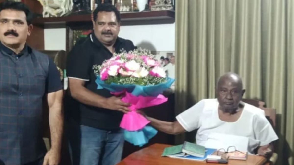 Karnataka Election 2023: Former MLA Anil lad Join JDS Karnataka Election 2023: Former MLA Anil lad Join JDS