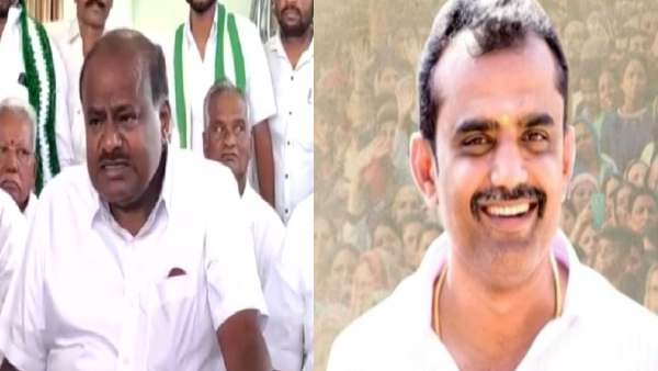 Manmul president Ramachandru who got B form as Mandya JDS candidate 