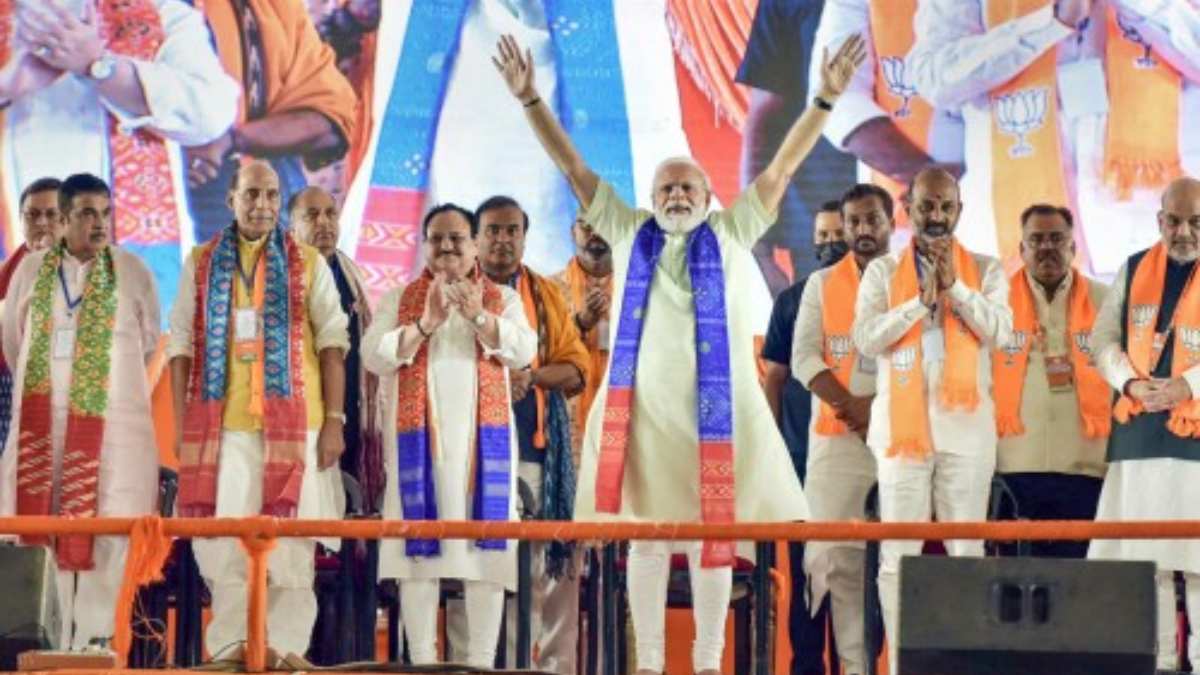 Karnataka Polls: BJP National Leaders Eyes On Karnataka: Modi, Amith Shah And JP Nadda Tour In A Row