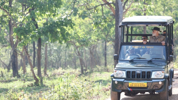 PM Modi Bandipur Visit: PM Modi Did Not See A Tiger During The Safari, BRT Officials Told Reason