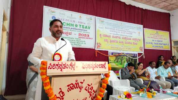 Hassan BJP MLA Preetham Gowda says voting for JD(S) is like voting for BJP Hassan BJP MLA Preetham Gowda says voting for JD(S) is like voting for BJP