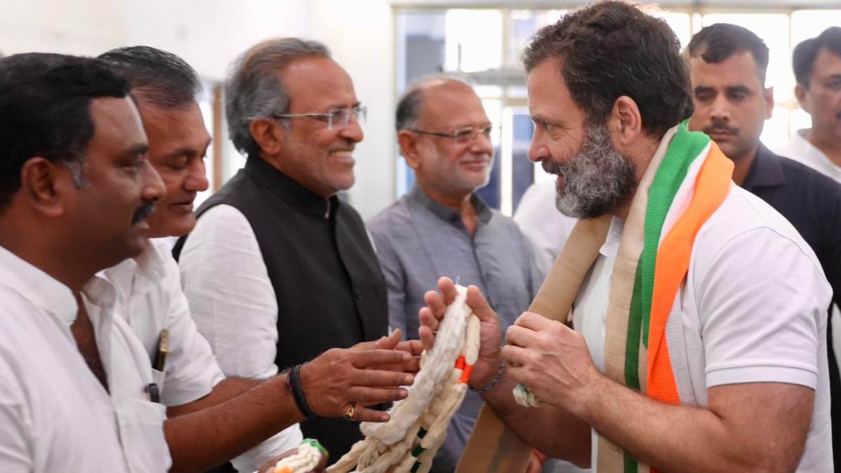 Rahul Gandhi is the Mahatma Gandhi of modern India: MLA Amitesh Shukla