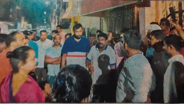  MLA Ramdas Supporters Protest At KR Constituency