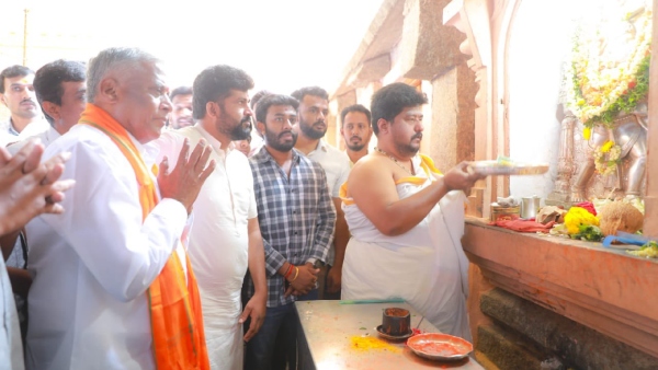 BJP Candidate V Somanna Will Nomination Filed Today Afternoon From Varuna Constituency