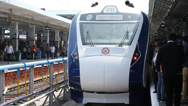 Prime Minister Narendra Modi flag off the Secunderabad-Tirupati Vande Bharat Express 