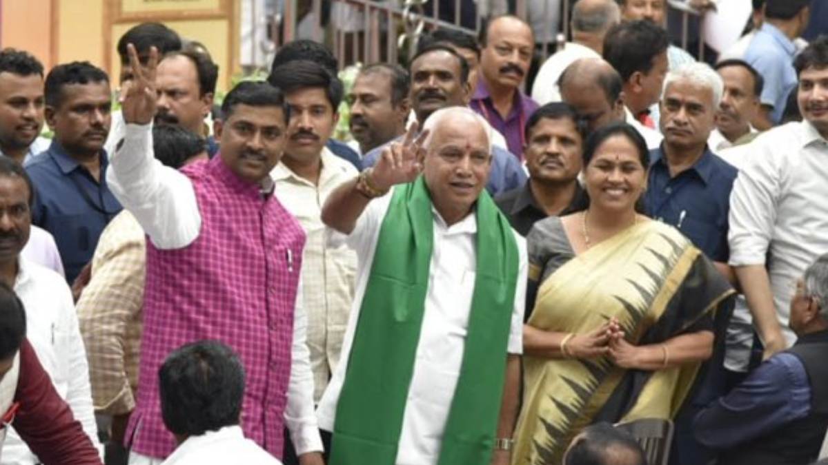Leaders of OPS faction of AIADMK meet Yediyurappa, show interest to contest Karnataka polls Leaders of OPS faction of AIADMK meet Yediyurappa, show interest to contest Karnataka polls