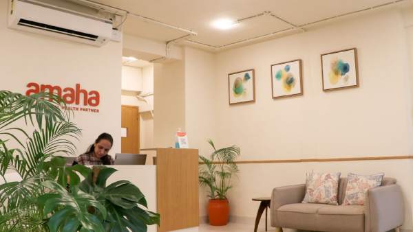 Amaha started the first 3 mental health centers in Delhi NCR, Mumbai, Bengaluru