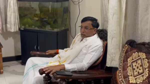 JDS MLC S.L Bhoje Gowda Openly Campaigned For The Congress Candidate