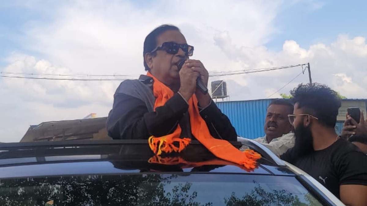 Telugu Actor Brahmanandam Election Campaign For Minister Dr. K Sudhakar 