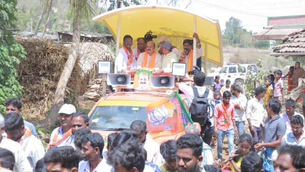 Haveri: BJP Is Facing Elections On Development Basis: CM Basavaraj Bommai