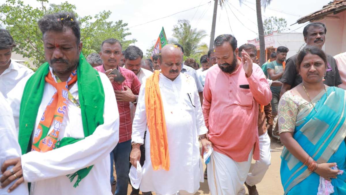 CM Basavaraj Bommai Slams To Congress In Election Campaign At Shiggaon