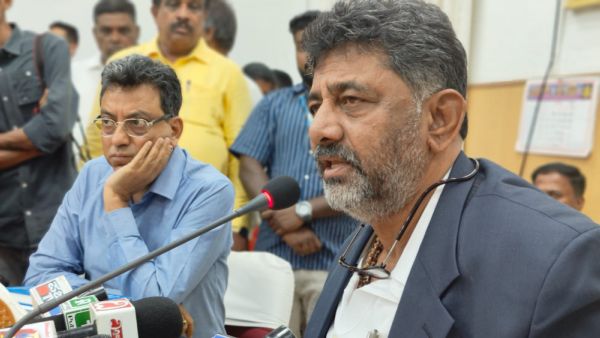 DCM and Bangalore development minister DK Shivakumar