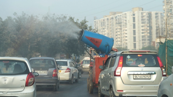 Delhi dust and pollution